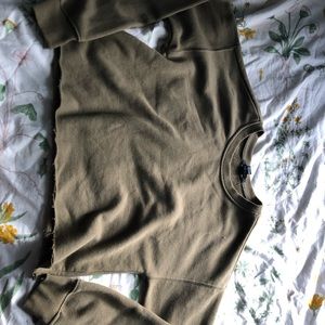 Forever 21 crop sweatshirt